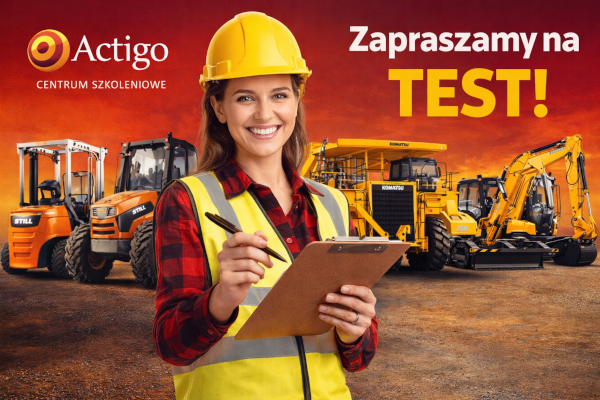 Testy dla maszyn budowlanych